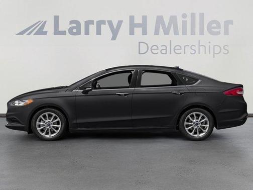 Shadow Black 2017 Ford Fusion SE