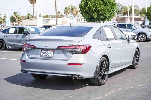 Urban Gray Pearl 2025 Honda Civic Sport