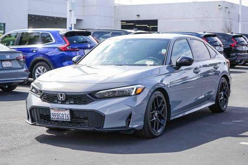 Urban Gray Pearl 2025 Honda Civic Sport