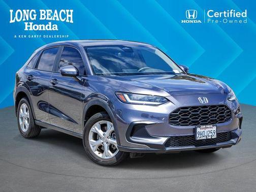 Urban Gray Pearl 2024 Honda HR-V LX