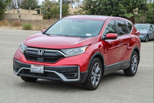 Radiant Red Metallic 2021 Honda CR-V 2WD EX