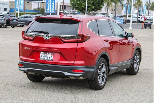 Radiant Red Metallic 2021 Honda CR-V 2WD EX