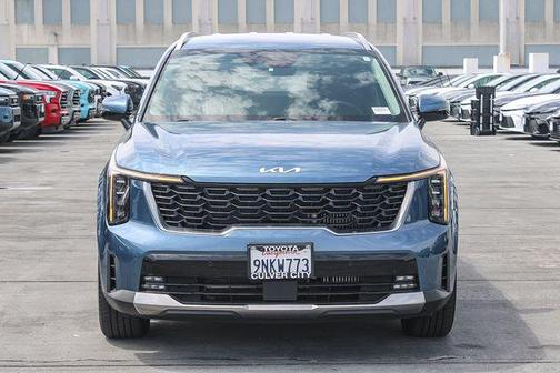 Mineral Blue 2025 Kia Sorento Hybrid EX