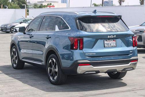 Mineral Blue 2025 Kia Sorento Hybrid EX
