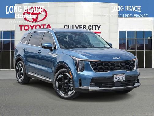 Mineral Blue 2025 Kia Sorento Hybrid EX