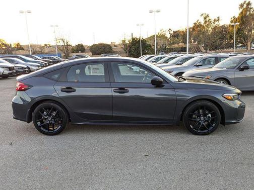 Meteorite Gray Metallic 2026 Honda Civic Hybrid Sport