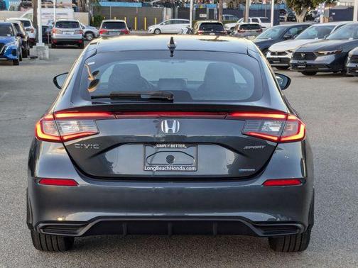 Meteorite Gray Metallic 2026 Honda Civic Hybrid Sport