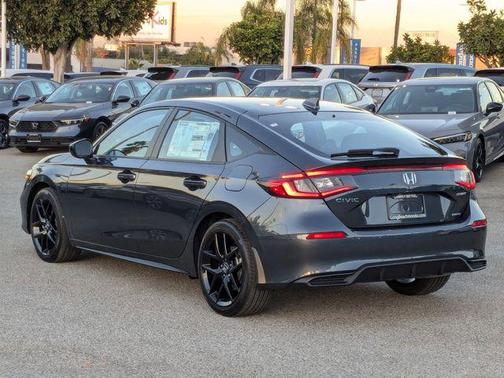 Meteorite Gray Metallic 2026 Honda Civic Hybrid Sport