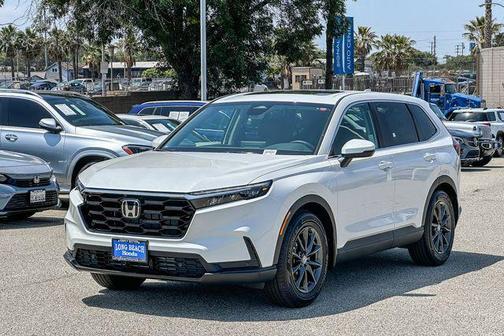 Platinum White Pearl 2026 Honda CR-V EX-L 2WD