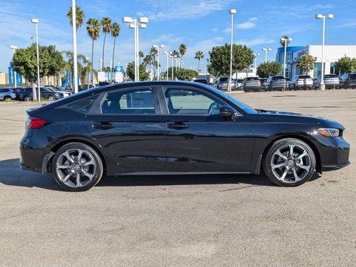 Crystal Black Pearl 2026 Honda Civic Hybrid Sport Touring