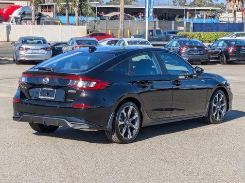 Crystal Black Pearl 2026 Honda Civic Hybrid Sport Touring