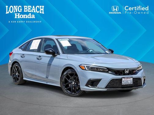 Sonic Gray Pearl 2023 Honda Civic Si Base