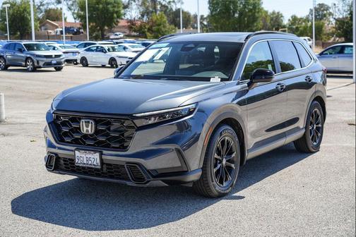 Meteorite Gray Metallic 2023 Honda CR-V Hybrid Sport FWD