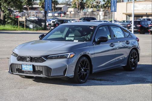 Urban Gray Pearl 2026 Honda Civic Hybrid Sport