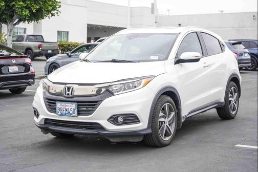 Platinum White Pearl 2022 Honda HR-V EX