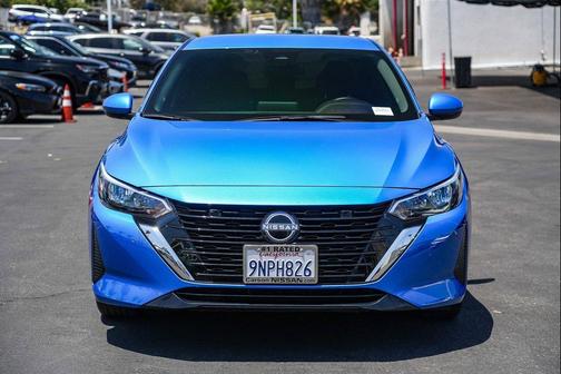 Electric Blue Metallic 2024 Nissan Sentra SV