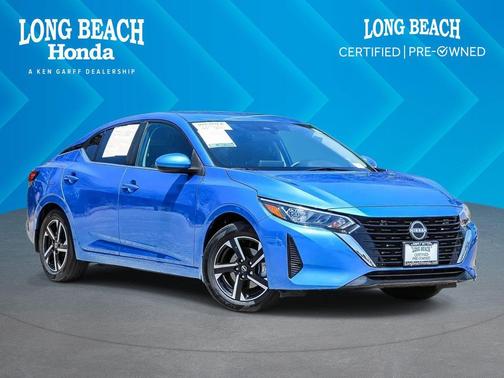Electric Blue Metallic 2024 Nissan Sentra SV