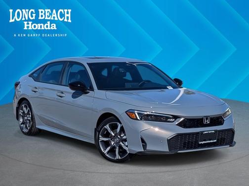 Urban Gray Pearl 2026 Honda Civic Hybrid Sport Touring