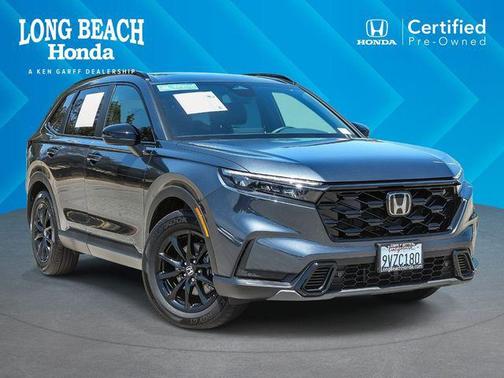 Meteorite Gray Metallic 2026 Honda CR-V Hybrid Sport-L FWD