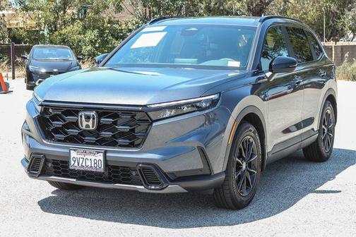 Meteorite Gray Metallic 2026 Honda CR-V Hybrid Sport-L FWD