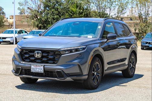 Meteorite Gray Metallic 2026 Honda CR-V Hybrid Sport FWD