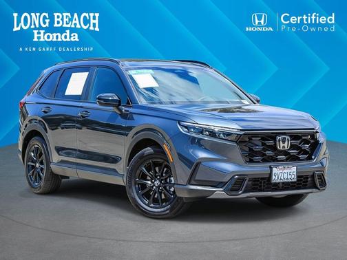 Meteorite Gray Metallic 2026 Honda CR-V Hybrid Sport FWD