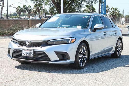 Lunar Silver Metallic 2024 Honda Civic EX-L
