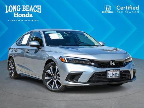 Lunar Silver Metallic 2024 Honda Civic EX-L