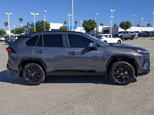Magnetic Gray Metallic 2022 Toyota RAV4 Hybrid SE