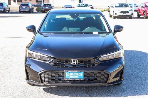 Crystal Black Pearl 2026 Honda Civic LX