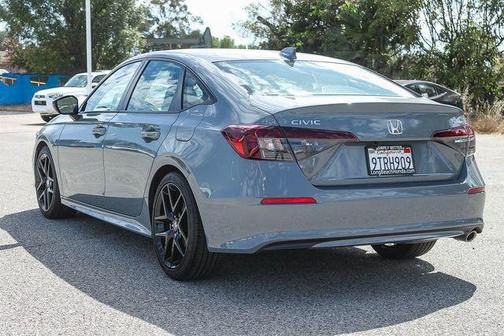 Gray 2025 Honda Civic Sport