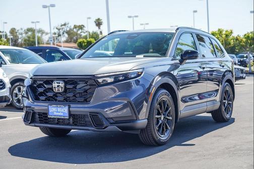 Meteorite Gray Metallic 2026 Honda CR-V Hybrid Sport FWD