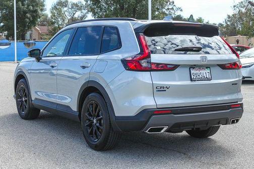 Solar Silver Metallic 2026 Honda CR-V Hybrid Sport-L FWD