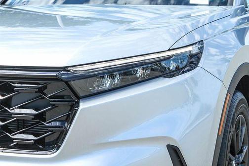 Solar Silver Metallic 2026 Honda CR-V Hybrid Sport-L FWD