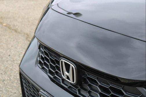 Crystal Black Pearl 2025 Honda Civic LX