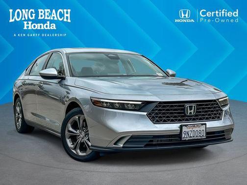 Solar Silver Metallic 2024 Honda Accord EX