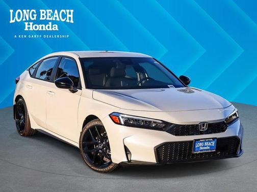 Platinum White Pearl 2026 Honda Civic Sport