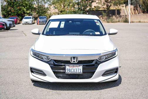 Platinum White Pearl 2020 Honda Accord LX 1.5T
