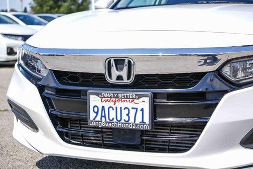 Platinum White Pearl 2020 Honda Accord LX 1.5T