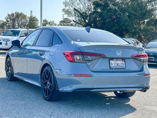 Sonic Gray Pearl 2024 Honda Civic Sport