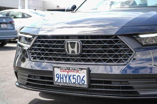 Crystal Black Pearl 2023 Honda Accord Hybrid Sport-L