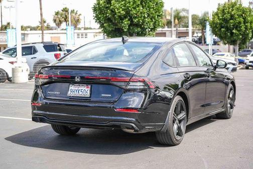Crystal Black Pearl 2023 Honda Accord Hybrid Sport-L