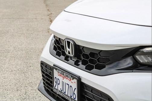Platinum White Pearl 2024 Honda Civic Sport