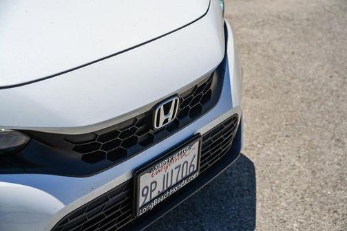 Platinum White Pearl 2024 Honda Civic Sport