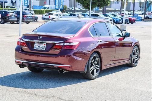 Basque Red Pearl II 2016 Honda Accord Sport