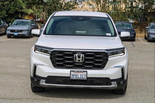 Platinum White Pearl 2025 Honda Pilot EX-L