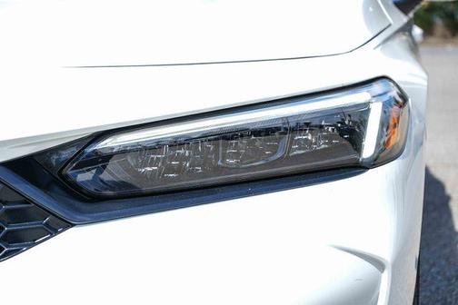 Platinum White Pearl 2025 Honda Civic Sport