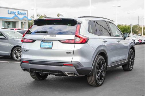 Solar Silver Metallic 2026 Honda CR-V Hybrid Sport Touring AWD
