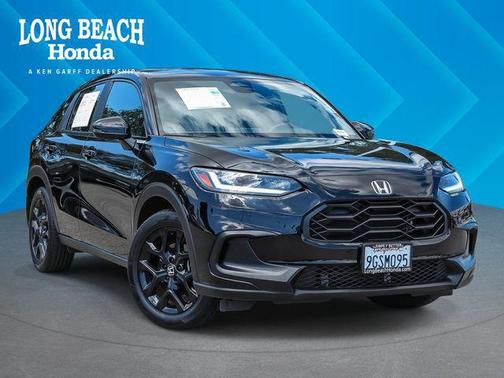 Crystal Black Pearl 2024 Honda HR-V Sport