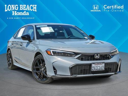 Urban Gray Pearl 2026 Honda Civic Hybrid Sport